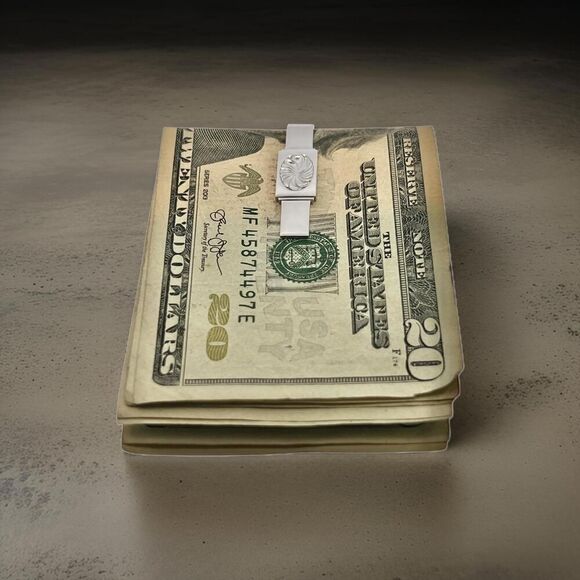 Georg Jensen Estate Money Clip Tie Clip Silver GJ36 - Picture 1 of 15